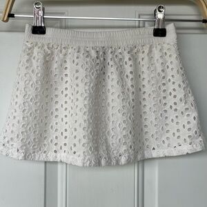•GAP Kids• 100% Cotton Eyelet Pull-On Skirt - Size XS